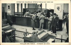 CPA Exposition Coloniale Internationale Paris 1931 Pavillon des tabacs Tabac Compoir de vente