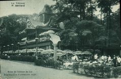 CPA Exposition Coloniale Internationale Paris 1931 Terrasse Beillard Route du ceinture du lac 