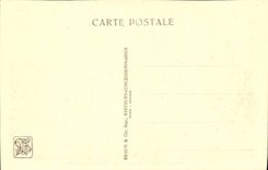 VINTAGE POSTCARD Fair Colonial International Of Paris Zoological gardens Zoo the rock of the monkeys