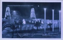 CPA Exposition Coloniale Internationale De Paris Porte D'Honneur Et Cite Des Informatons Bazin Architeche