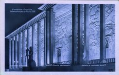 VINTAGE POSTCARD Fair Colonial International Of Paris permanent Museum