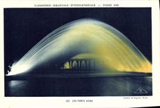 CPA Exposition Coloniale Internationale De Paris Les Ponts d'Eau