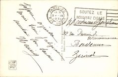 VINTAGE POSTCARD Fair Colonial International Of Paris Angkor Seen Of Night