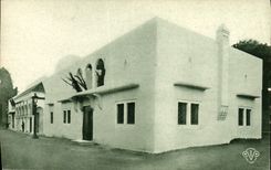 VINTAGE POSTCARD International exhibition Of Decorative Arts Paris House of South Africa