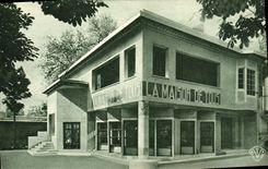 VINTAGE POSTCARD International exhibition Of Decorative Arts Paris the House Of All At the French Village