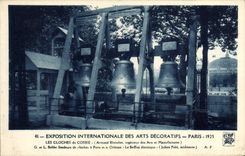 CPA Paris Exposition Internationale Des Arts Decoratifs 1925 Les Cloches de Corbie