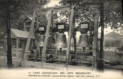 CPA Paris Exposition Internationale Des Arts Decoratifs 1925 Portique des Cloches
