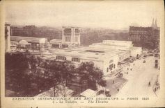 CPA Paris Exposition Internationale Des Arts Decoratifs 1925 Le theatre 