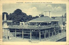 VINTAGE POSTCARD Paris International exhibition Of Decorative Arts The Formosa
