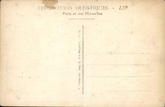 Exposición internacional de París de la POSTAL de la VENDIMIA de artes decorativos la casa de los almacenes a las galerías de Lafayette