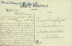 VINTAGE POSTCARD Salonique Places Freedom the Crystal Coffee