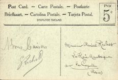 VINTAGE POSTCARD Around Salonique Tank Macedonian