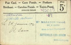 VINTAGE POSTCARD Salonique Steps Before the Fire