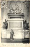 VINTAGE POSTCARD Thunder Old Hotel God Mausoleum Of the Marquis De Louvois