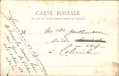 VINTAGE POSTCARD Thunder Old Hotel God Mausoleum Of the Marquis De Louvois