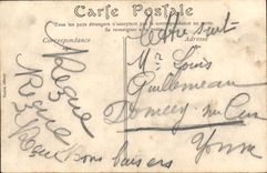 VINTAGE POSTCARD Auxerre the Place Of the Fountains