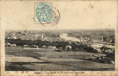 VINTAGE POSTCARD Joigny Seen from Of the Dimension Jacques Saint