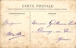 VINTAGE POSTCARD Joigny Seen from Of the Dimension Jacques Saint