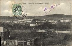 CPA Joigny Vue Prise De L'Ancienne Route d'Auxerre