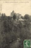 VINTAGE POSTCARD Collection Of the Castle De Chastellux the Castle Seen Of the Cure