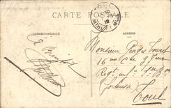 VINTAGE POSTCARD Collection Of the Castle De Chastellux the Castle Seen Of the Cure