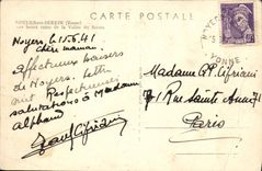 CPA Noyers Sur Serein Les Beaux Coins De La Vallee Du Serein