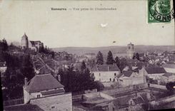 VINTAGE POSTCARD Tonnere Seen from De Chamboudan