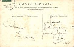 VINTAGE POSTCARD Tonnere Seen from De Chamboudan