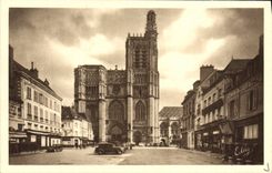 CPA Sens La Cathedrale