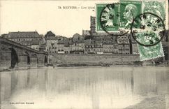 Muelles de Nevers de la POSTAL de la VENDIMIA