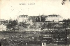 Trenes del St Gildard de Nevers de la POSTAL de la VENDIMIA
