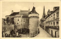 VINTAGE POSTCARD Ancient Autun Tours Of the Benches