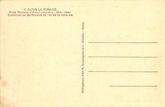 VINTAGE POSTCARD Autun the Roman Carries Romance D' Arroux