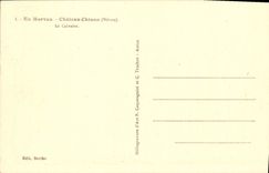 VINTAGE POSTCARD In Morvan Chinon Castle the Martyrdom