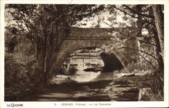 VINTAGE POSTCARD Dornes Dornette