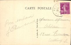 VINTAGE POSTCARD Cave D' Arcy On Cure Vallot And Drapery