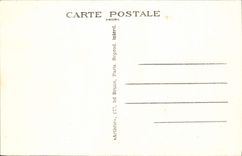 VINTAGE POSTCARD Pierre Who Transfers the Abbey Seen De Vaumarin