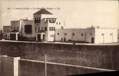 VINTAGE POSTCARD Casablanca the Palate Of the Sultan