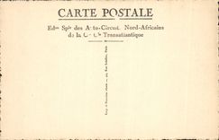 VINTAGE POSTCARD Marrakech Gallery Of the Saadiens Tombs