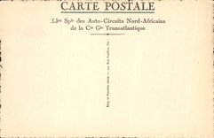 VINTAGE POSTCARD Marrakech Riad Zitoun Djedid And the Mosque