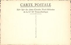CPA Marrakech Porte Des Portugais Bab Aguenaou
