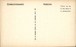 POSTAL Fes de la VENDIMIA el Souk del estudiante católico y del reloj De Bou Anania