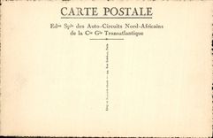 VINTAGE POSTCARD Meknes Carries Bab Mansour