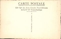 VINTAGE POSTCARD Meknes Medina Panorama Seen Of the Transatlantic Hotel