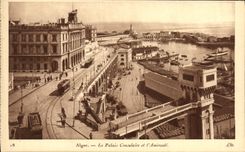 POSTAL Argel de la VENDIMIA el paladar y el Amiraule consulares