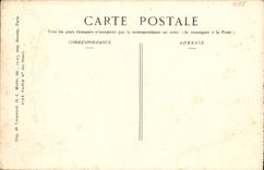 VINTAGE POSTCARD Sommesous War the Church And Trenches