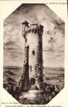 VINTAGE POSTCARD Toulx co. Cross the Tower Of Orientation In Construction