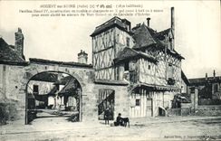 VINTAGE POSTCARD Nogent On the Seine House Henri IV Children