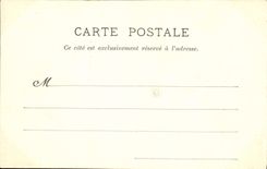 VINTAGE POSTCARD Epernay Entered Of the Castle Perrier