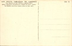 VINTAGE POSTCARD Small Tables De Langres Navarre Turn And Tour of Orval Children